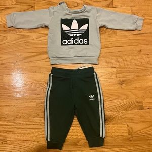 Adidas 2 piece suit